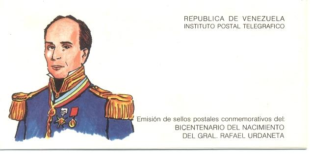 Bicentenario del natalicio del general Rafael Urdaneta